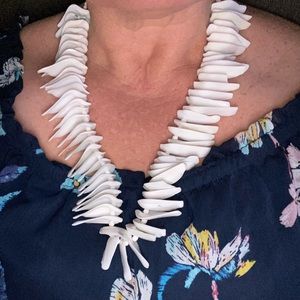 Vintage Shell shard necklace